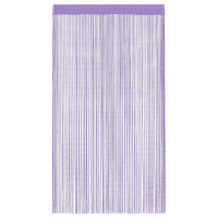 Produktbild för Stränggardiner 2 st lila 100x250 cm