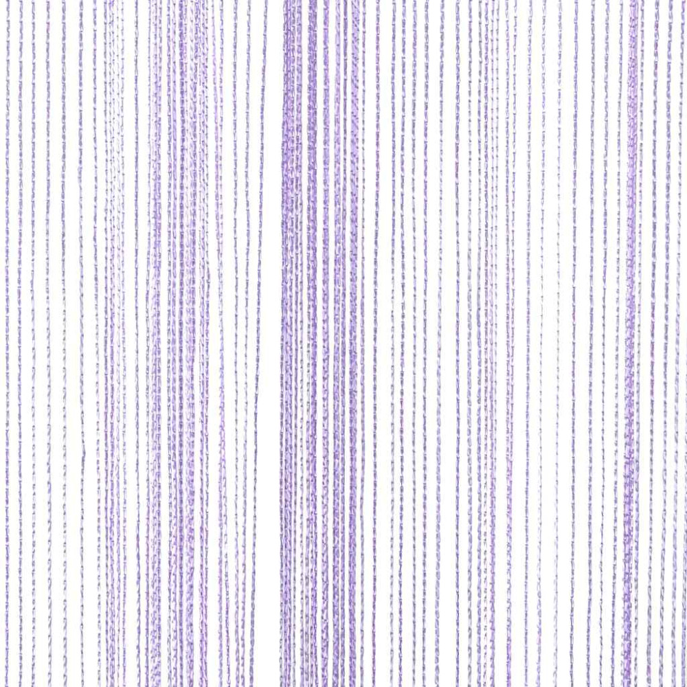 Produktbild för Stränggardiner 2 st lila 100x250 cm