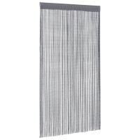 Produktbild för Snörgardiner 2 st antracit 100x250 cm