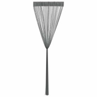 Produktbild för Snörgardiner 2 st antracit 100x250 cm