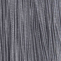 Produktbild för Snörgardiner 2 st antracit 100x250 cm