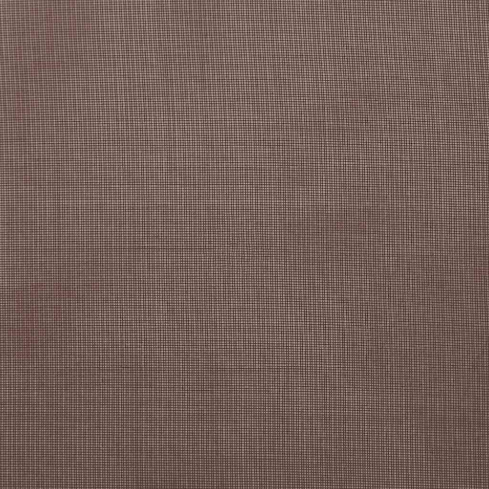 Produktbild för Voile gardiner med genomföringar 2 st brun 140x245 cm