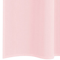 Produktbild för Voile gardiner med öglor 2 st ljusrosa 140x245 cm
