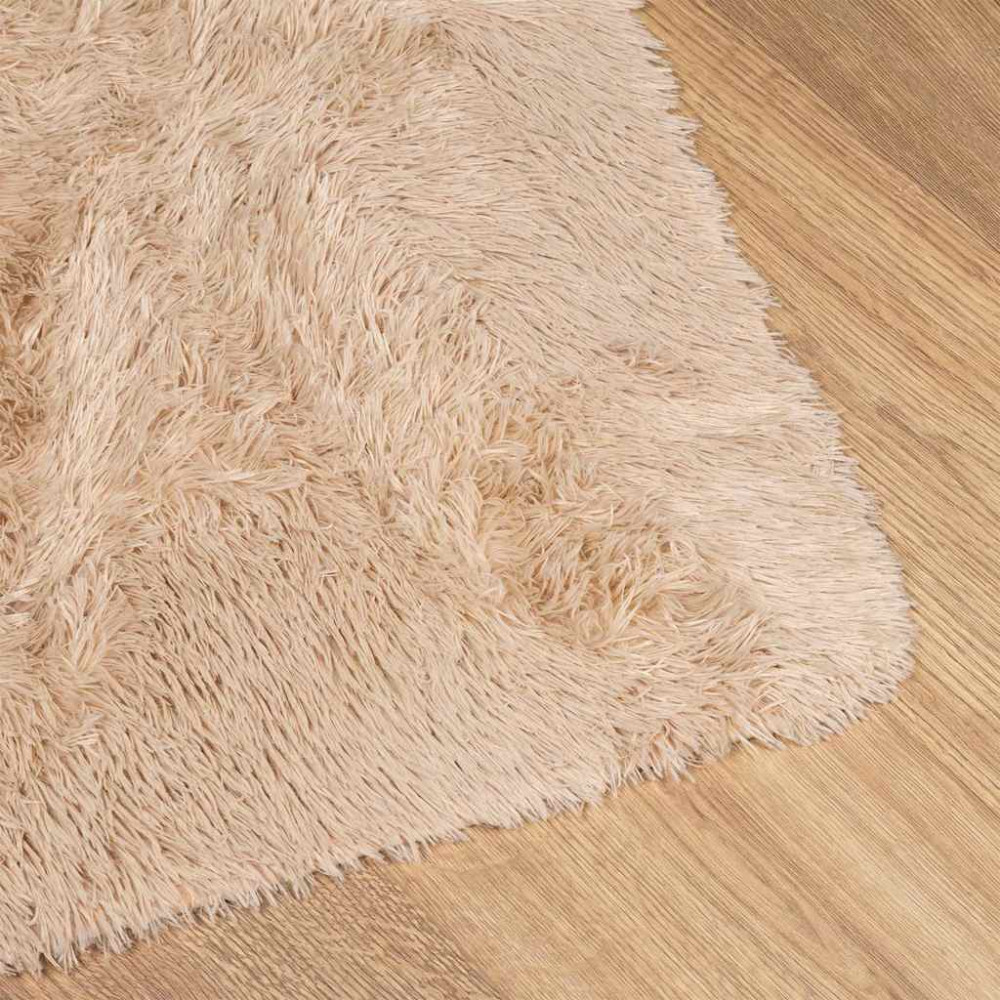 Produktbild för Ryamatta med lång lugg NAVARRA beige 200x290 cm polyester