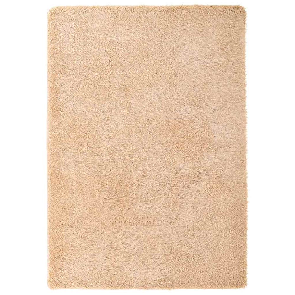 Produktbild för Ryamatta med lång lugg NAVARRA beige 240x340 cm polyester