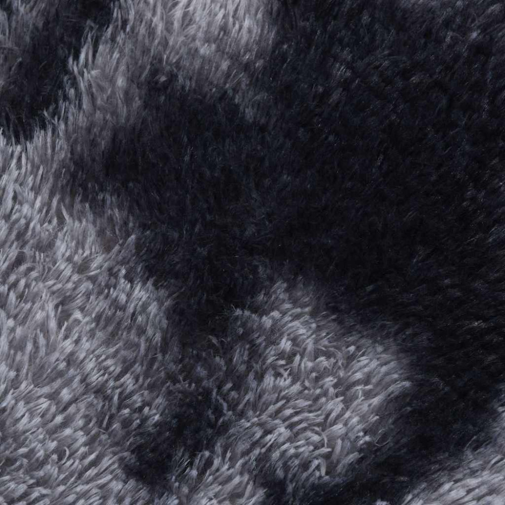 Produktbild för Ryamatta med lång lugg NAVARRA mörkgrå 240x340 cm polyester