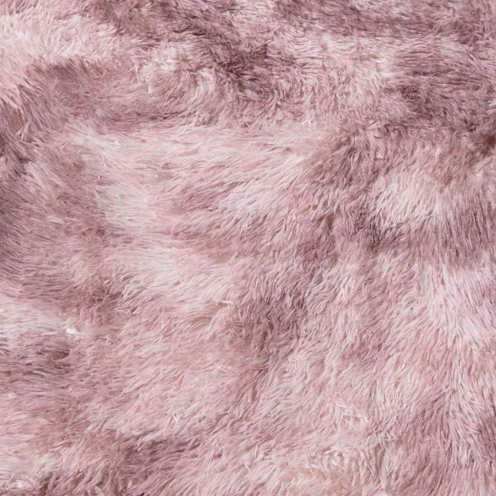 Produktbild för Ryamatta med lång lugg NAVARRA dammig rosa 240x340 cm polyester