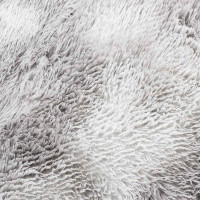 Produktbild för Ryamatta med lång lugg NAVARRA ljusgrå 240x340 cm polyester