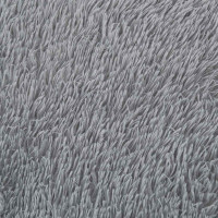 Produktbild för Ryamatta med lång lugg NAVARRA silvergrå 300x200 cm polyester
