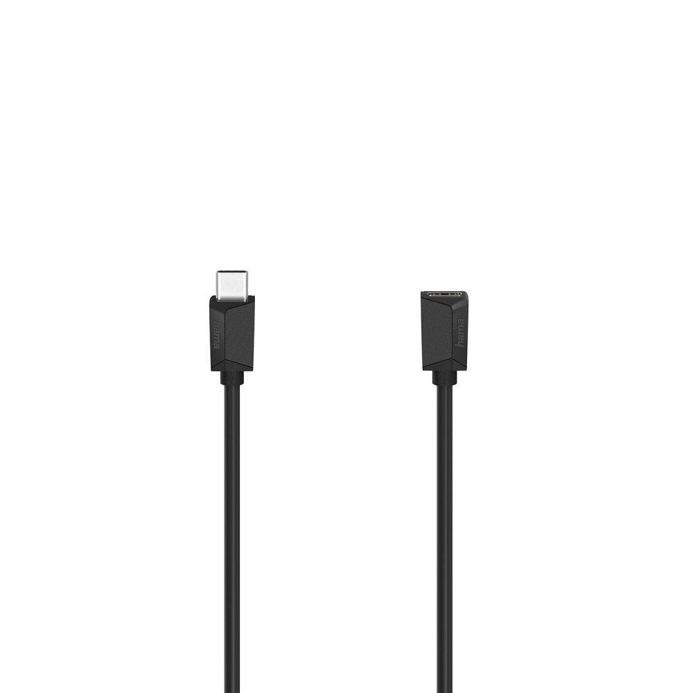 Produktbild för Cable USB-C Extension Black 0.5m