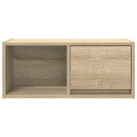Produktbild för TV-bänkar 2 st Sonoma ek 60x31x25,5 cm konstruerat trä