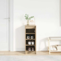 Produktbild för Skoskåp sonoma ek 29,5x34x76 cm konstruerat trä