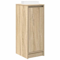 Produktbild för Skoskåp sonoma ek 29,5x34x76 cm konstruerat trä