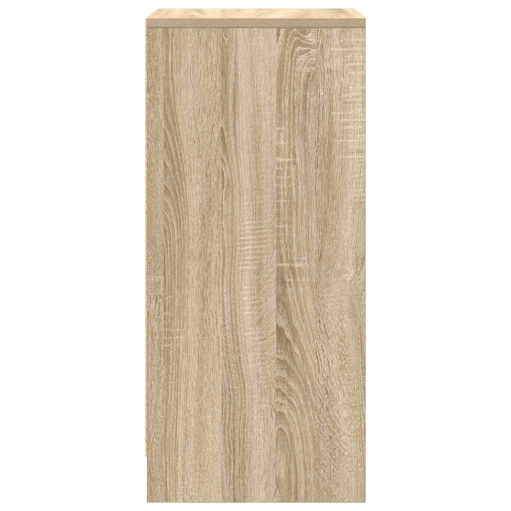 Produktbild för Skoskåp sonoma ek 29,5x34x76 cm konstruerat trä