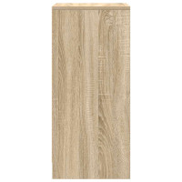 Produktbild för Skoskåp sonoma ek 29,5x34x76 cm konstruerat trä