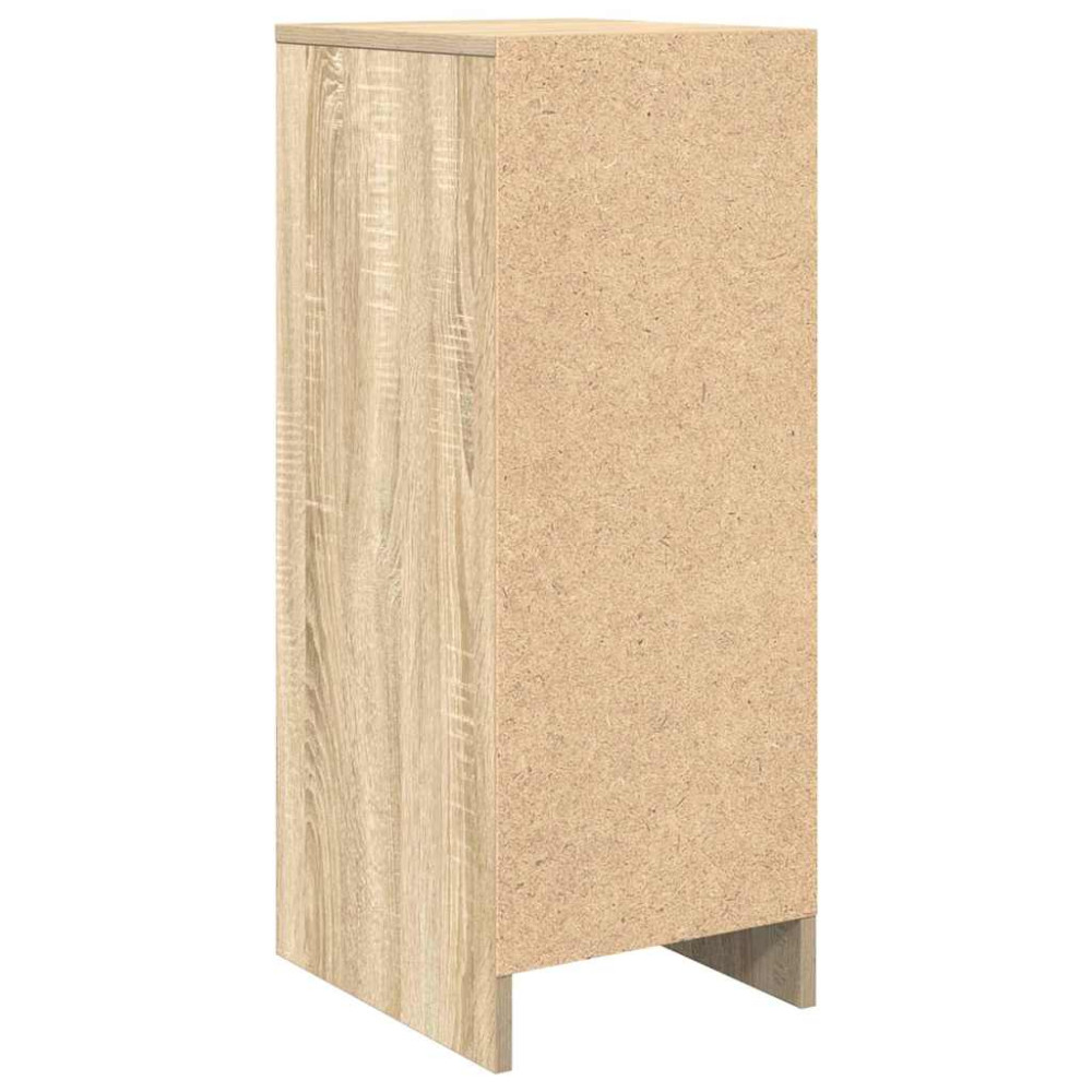 Produktbild för Skoskåp sonoma ek 29,5x34x76 cm konstruerat trä
