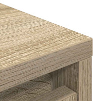 Produktbild för Skoskåp sonoma ek 29,5x34x76 cm konstruerat trä