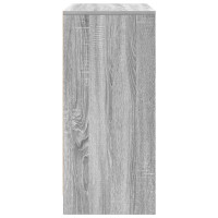 Produktbild för Skoskåp grå sonoma 57x34x76 cm konstruerat trä
