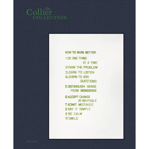 Arvinius+Orfeus Publishing The Collier Collection (bok, klotband)