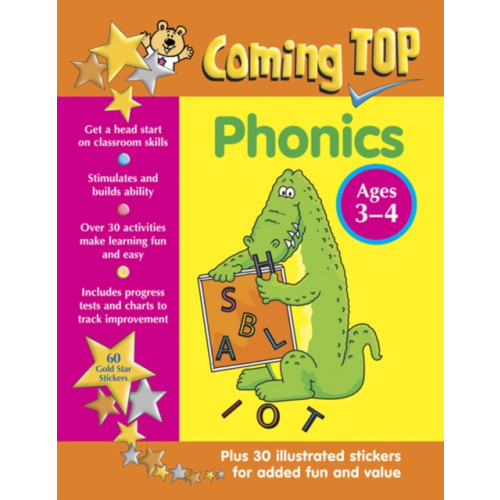 Anness publishing Coming Top: Phonics - Ages 3-4 (häftad, eng)