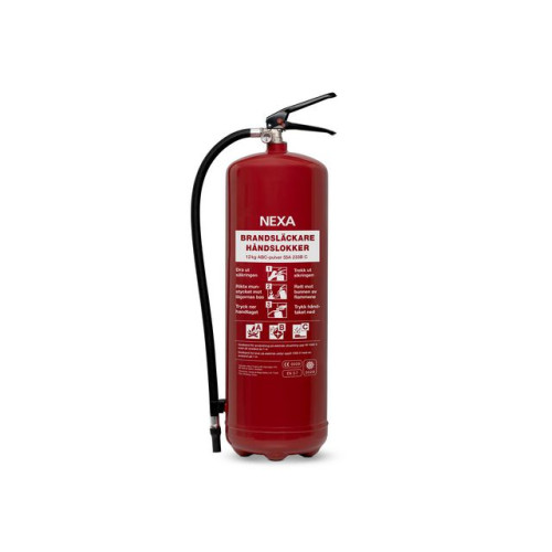 Nexa Brandsläckare NEXA 12kg pulver 55A röd