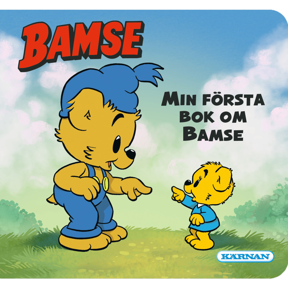 Produktbild för Min första bok om Bamse (bok, board book)