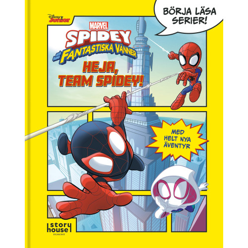 Egmont Story House Heja, team Spidey (bok, kartonnage)