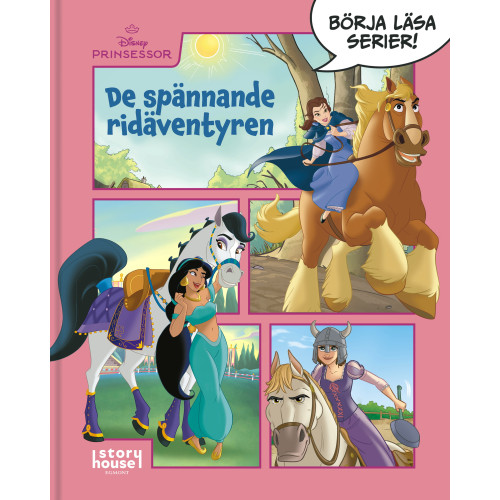 Egmont Story House Disney prinsessor. De spännande ridäventyren (bok, kartonnage)