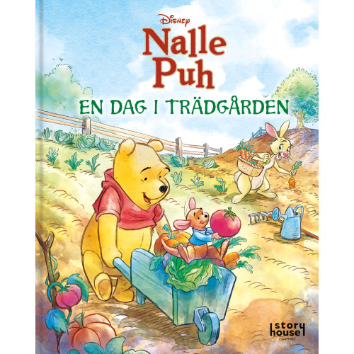 Egmont Story House Nalle Puh. En dag i trädgården (bok, kartonnage)