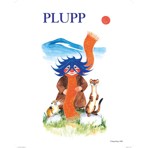 OPAL Plupp affisch 40 x 50 cm