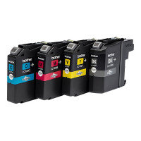 Produktbild för Brother LC123 - 4-pack - svart, gul, cyan, magenta - original - bläckpatron