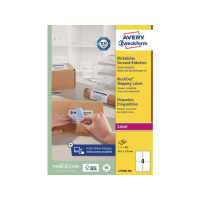 Produktbild för Etikett AVERY 99,1x139mm 400/fp