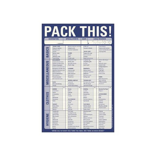 Knock Knock Knock Knock Pack This! Pad (häftad, eng)