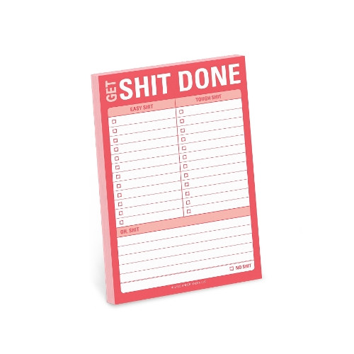 Knock Knock Knock Knock Get Shit Done Great Big Sticky Note (häftad, eng)