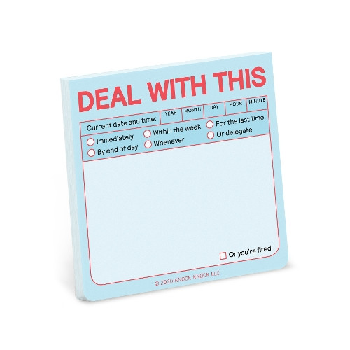 Knock Knock Knock Knock Deal with This Sticky Note (Pastel Edition) (häftad, eng)