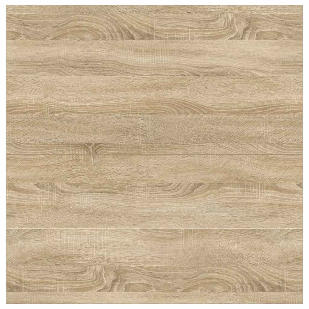 Produktbild för Soffbord med lådor sonoma ek 100x100x40 cm