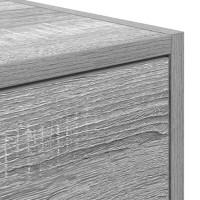 Produktbild för TV-bänkar 2 st grå Sonoma 100x31x25,5 cm konstruerat trä