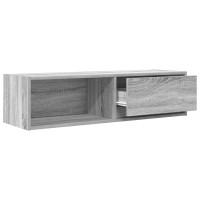 Produktbild för TV-bänkar 2 st grå Sonoma 100x31x25,5 cm konstruerat trä