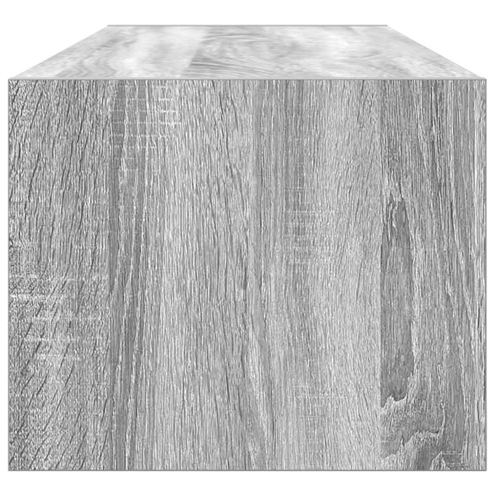 Produktbild för TV-bänkar 2 st grå Sonoma 100x31x25,5 cm konstruerat trä