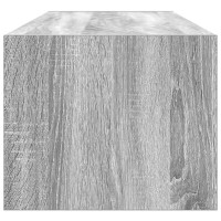 Produktbild för TV-bänkar 2 st grå Sonoma 100x31x25,5 cm konstruerat trä