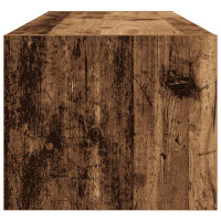 Produktbild för TV-bänkar 2 st gammalt trä 100x31x25,5 cm konstruerat trä