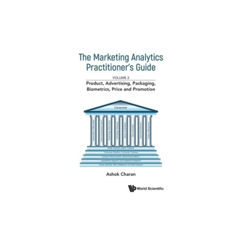 Produktbild för Marketing Analytics Practitioner's Guide, The - Volume 2: Product, Advertising, Packaging, Biometrics, Price And Promotion (häftad, eng)