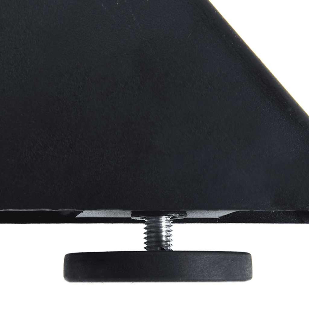 Produktbild för Soffbordsben spindelformad antracit 98x58x(42-43) cm stål