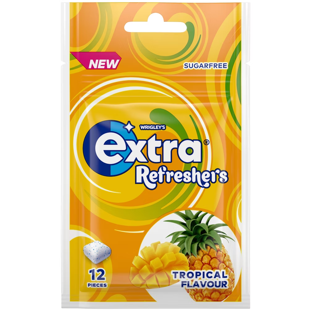 Produktbild för Extra Refresh Tropic Tuggummi 26g