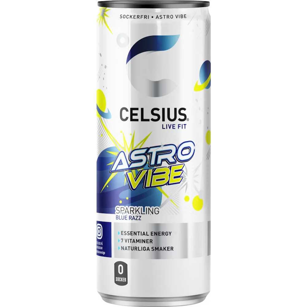 Produktbild för Celsius Astro Vibe Energidryck 35,5cl