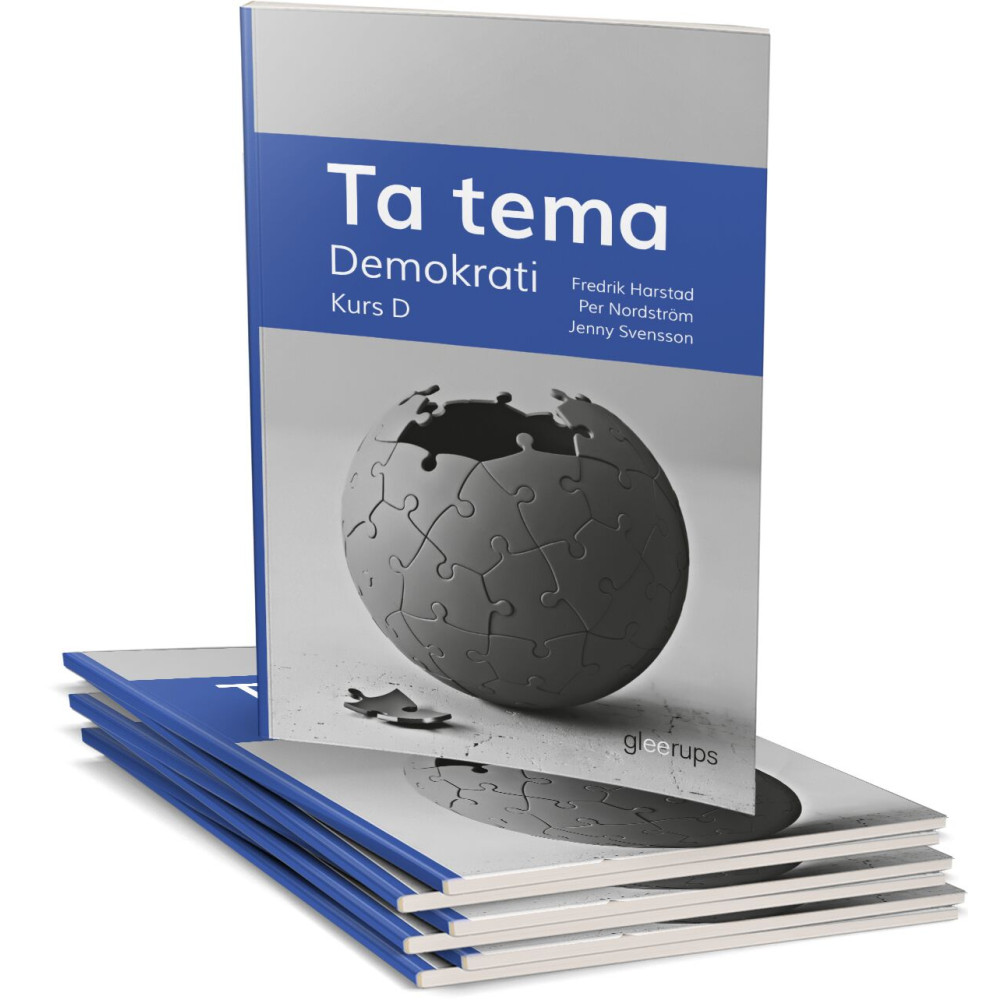 Produktbild för Ta tema, Demokrati, kurs D, 15-pack (häftad)