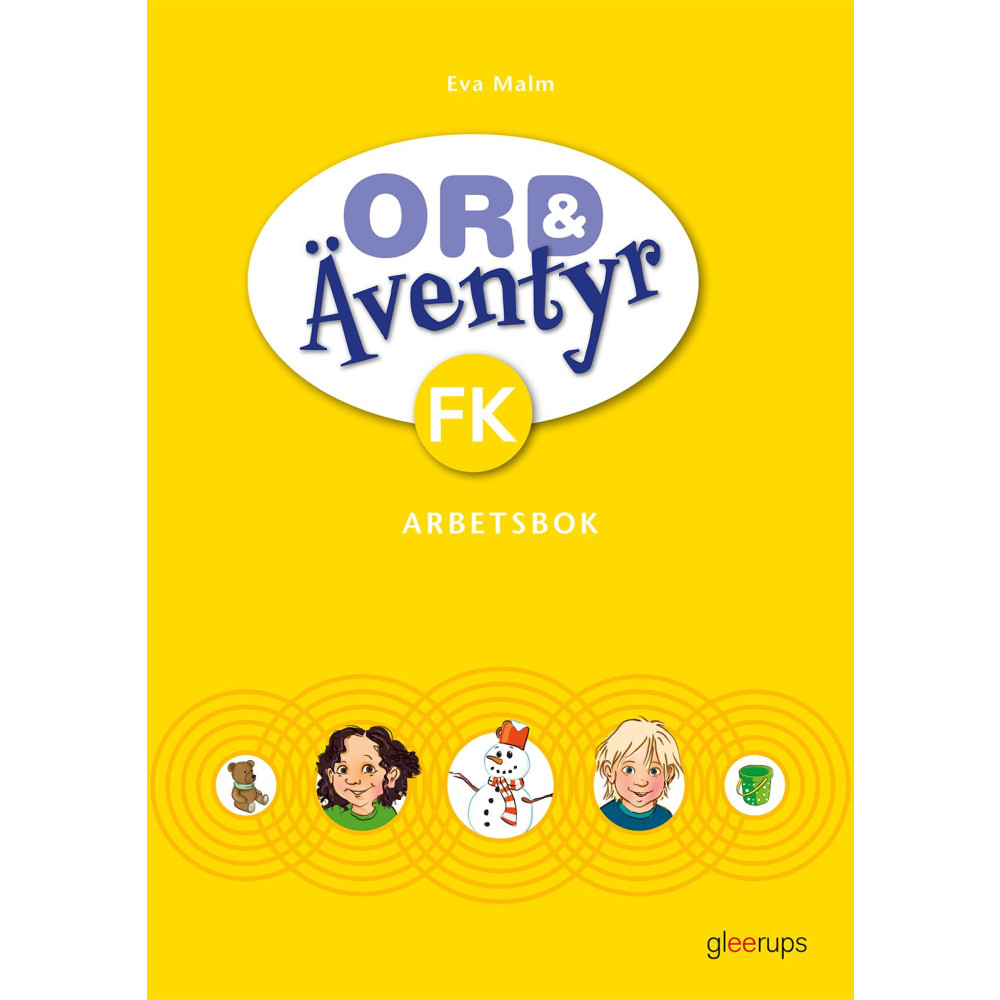 Produktbild för Ord & Äventyr Förskoleklass, Arbetsbok (häftad)