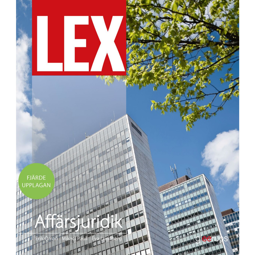 Produktbild för LEX Affärsjuridik, fakta- och övningsbok, 4:e upplagan (bok, flexband)