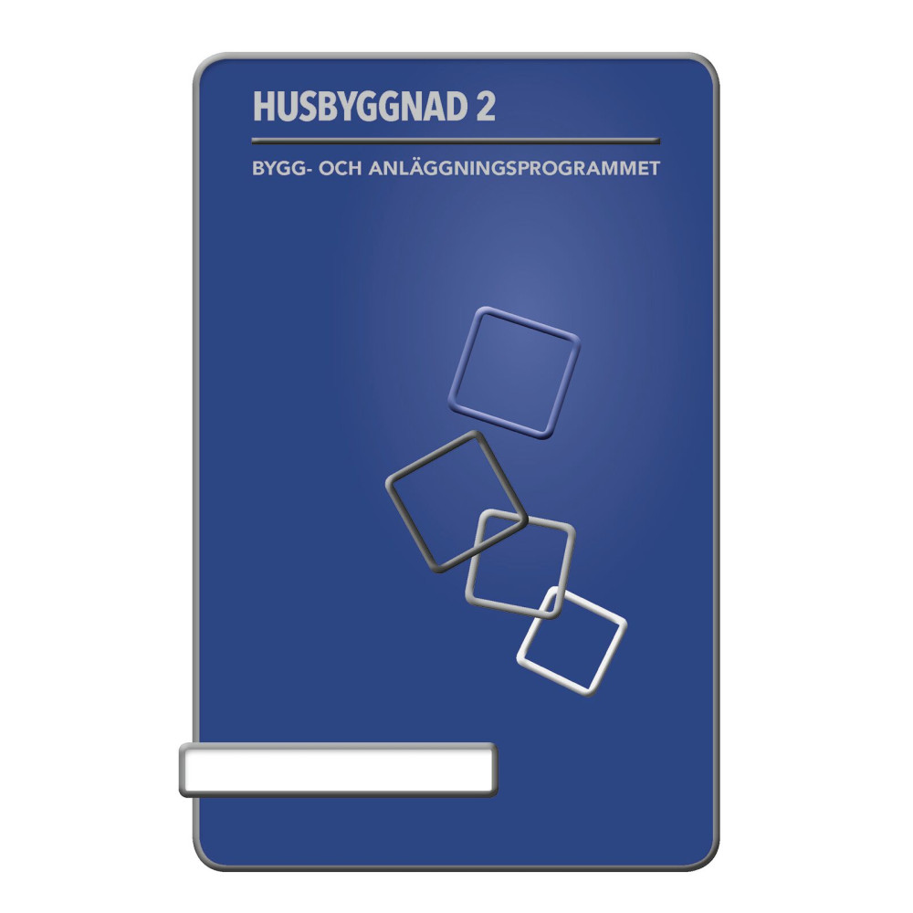 Produktbild för Husbyggnad 2 (bok, spiral)