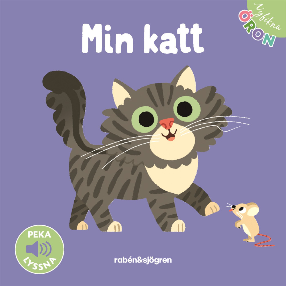 Produktbild för Min katt. Peka - Lyssna (bok, board book)